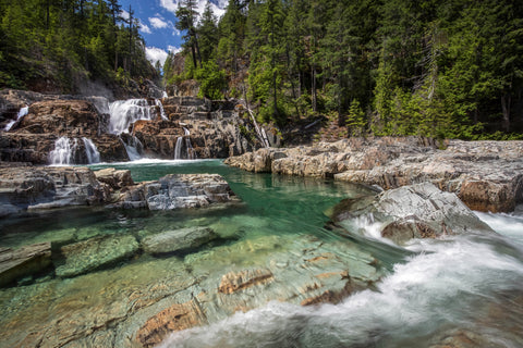 Lower Myra Falls, Strathcona Provincial Park, BC
