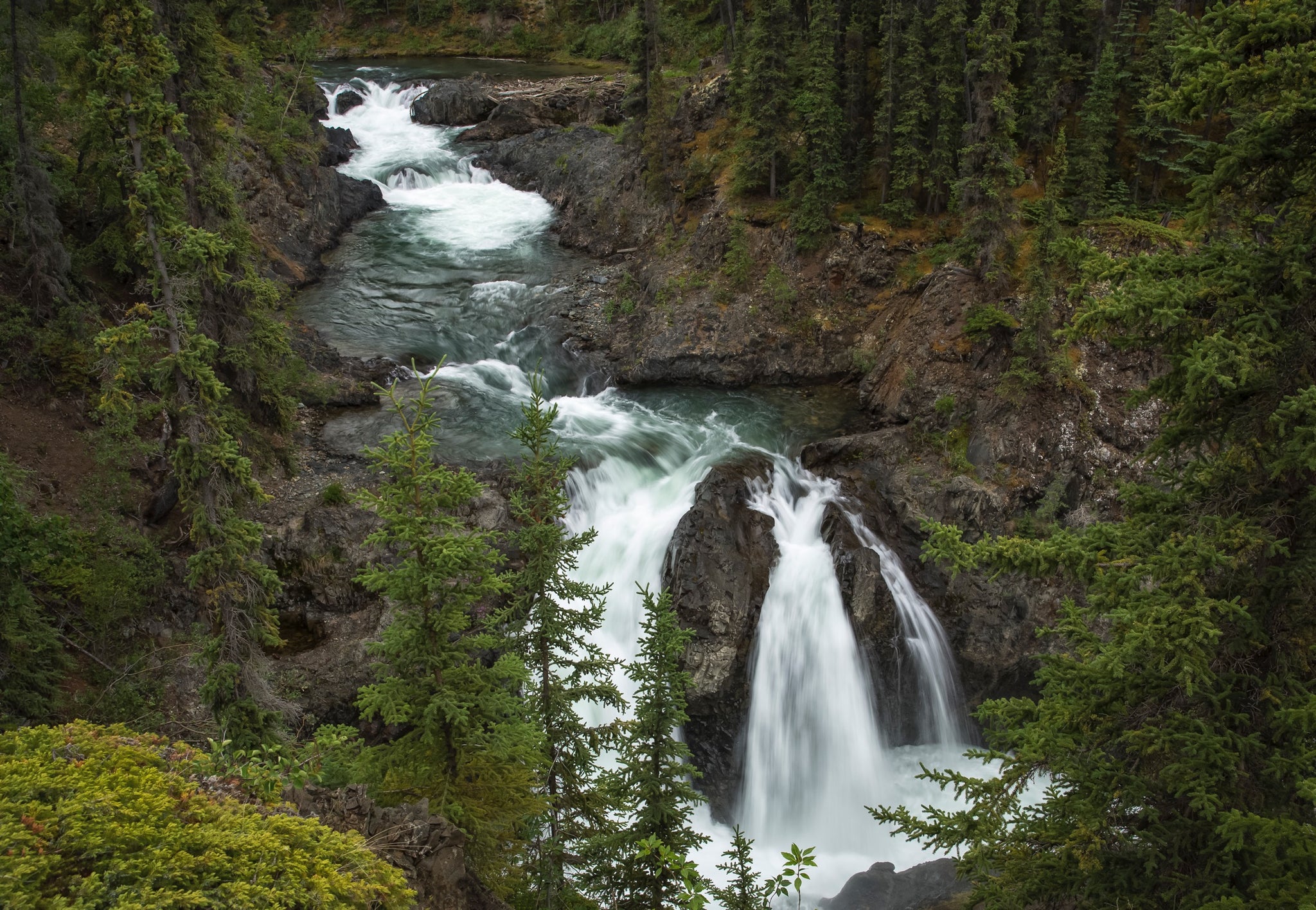 Pine Creek Falls, Atlin, BC