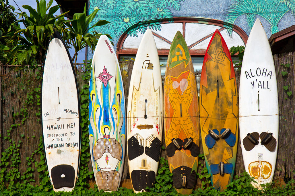 'Retired' surfboards
